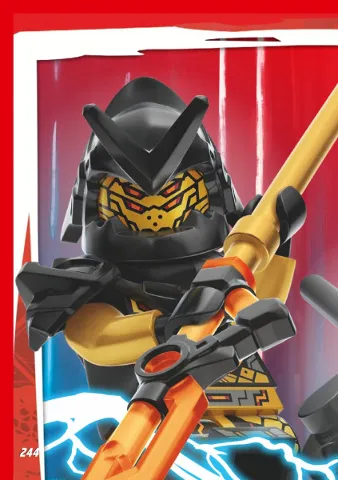 NINJAGO Trading Card Game (German) Series 9 - # 244 Puzzle Piece