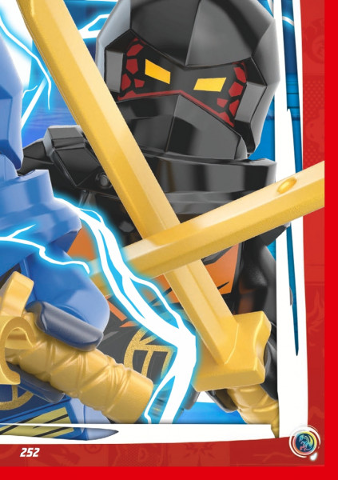 NINJAGO Trading Card Game (German) Series 9 - # 252 Puzzle Piece