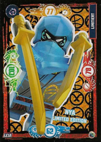 NINJAGO Trading Card Game (German) Series 9 - # LE10 Nya Limited Edition