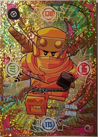 NINJAGO Trading Card Game (German) Series 9 - # XXL1 Ultra Arin (Oversize XXL)