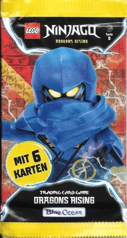 NINJAGO Trading Card Game (German) Series 9 - Booster Pack with 6 Cards
