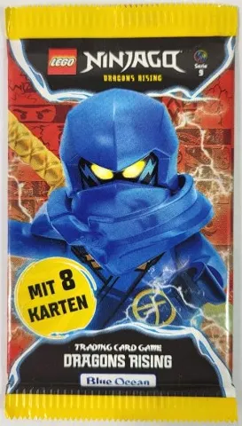 NINJAGO Trading Card Game (German) Series 9 - Booster Pack with 8 Cards