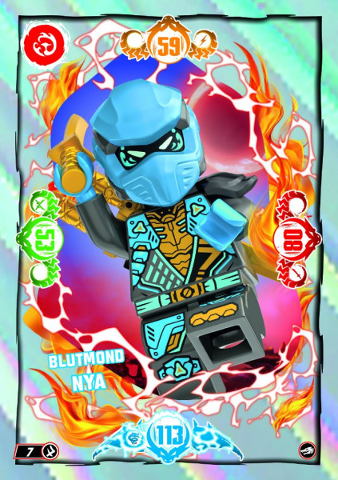 NINJAGO Trading Card Game (German) Series 10 - # 7 Blutmond Nya