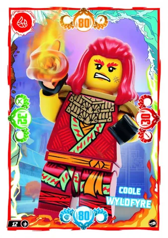 NINJAGO Trading Card Game (German) Series 10 - # 12 Coole Wyldfyre