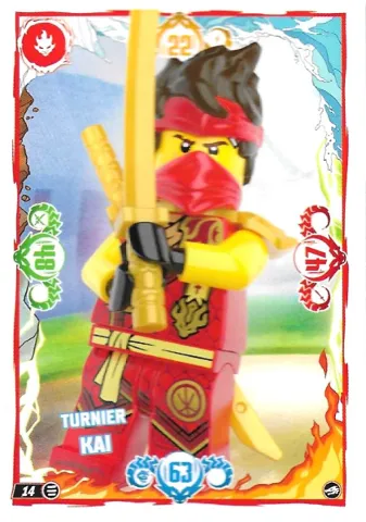 NINJAGO Trading Card Game (German) Series 10 - # 14 Turnier Kai