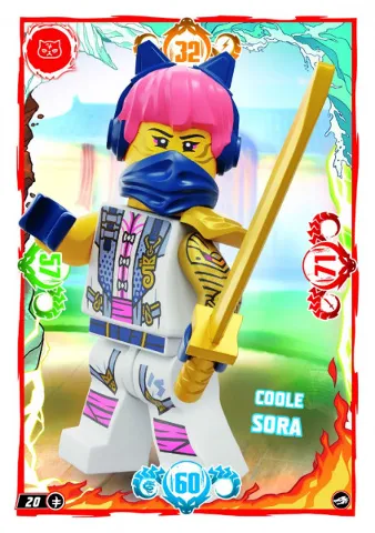NINJAGO Trading Card Game (German) Series 10 - # 20 Coole Sora
