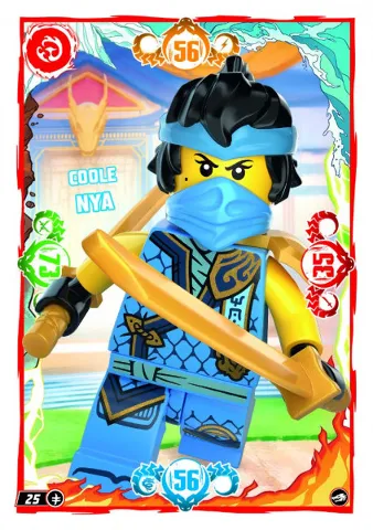 NINJAGO Trading Card Game (German) Series 10 - # 25 Coole Nya