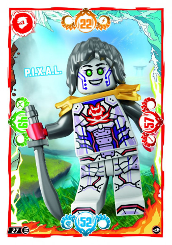 NINJAGO Trading Card Game (German) Series 10 - # 27 P.I.X.A.L.