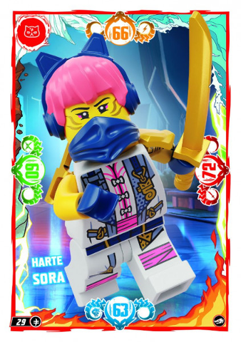 NINJAGO Trading Card Game (German) Series 10 - # 29 Harte Sora