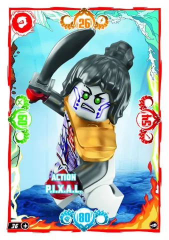 NINJAGO Trading Card Game (German) Series 10 - # 36 Action P.I.X.A.L.
