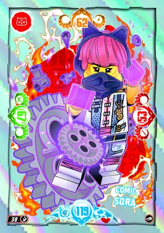 NINJAGO Trading Card Game (German) Series 10 - # 38 Comic Sora