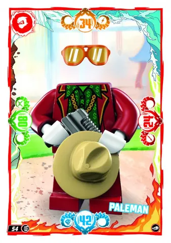 NINJAGO Trading Card Game (German) Series 10 - # 54 Paleman