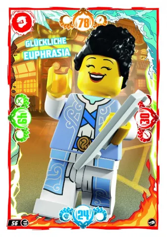 NINJAGO Trading Card Game (German) Series 10 - # 56 Glückliche Euphrasia