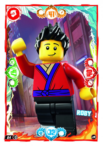 NINJAGO Trading Card Game (German) Series 10 - # 64 Roby