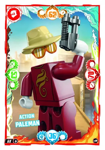 NINJAGO Trading Card Game (German) Series 10 - # 68 Action Paleman