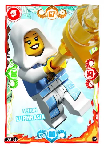 NINJAGO Trading Card Game (German) Series 10 - # 70 Action Euphrasia