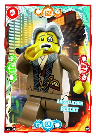 NINJAGO Trading Card Game (German) Series 10 - # 76 Ängstlicher Bleckt