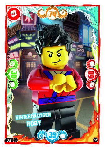 NINJAGO Trading Card Game (German) Series 10 - # 78 Hinterhältiger Roby