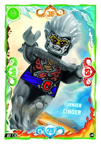 NINJAGO Trading Card Game (German) Series 10 - # 83 Turnier Cinder