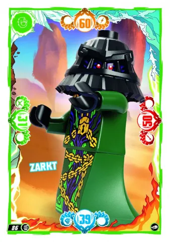 NINJAGO Trading Card Game (German) Series 10 - # 86 Zarkt