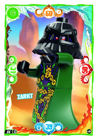 NINJAGO Trading Card Game (German) Series 10 - # 86 Zarkt