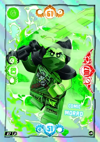 NINJAGO Trading Card Game (German) Series 10 - # 87 Comic Morro