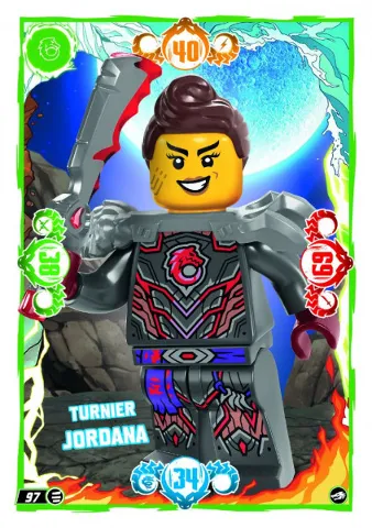 NINJAGO Trading Card Game (German) Series 10 - # 97 Turnier Jordana