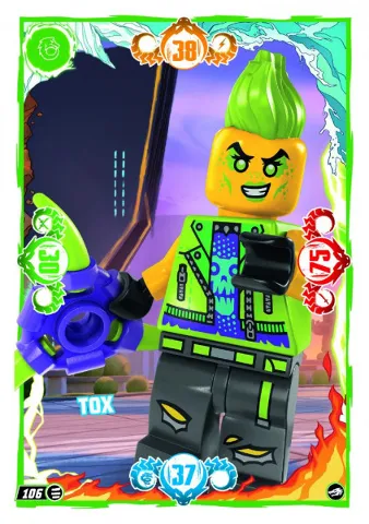 NINJAGO Trading Card Game (German) Series 10 - # 106 Tox
