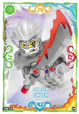 NINJAGO Trading Card Game (German) Series 10 - # 110 Starker Cinder