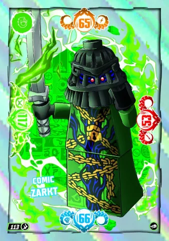 NINJAGO Trading Card Game (German) Series 10 - # 113 Comic Zarkt