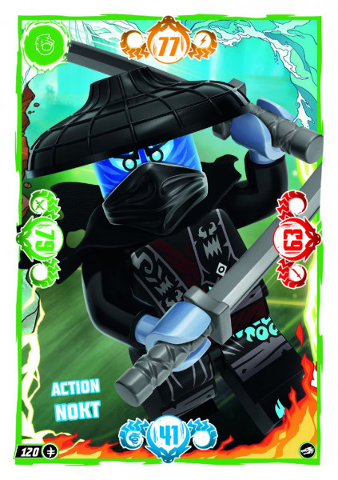 NINJAGO Trading Card Game (German) Series 10 - # 120 Action Nokt