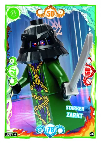 NINJAGO Trading Card Game (German) Series 10 - # 122 Starker Zarkt