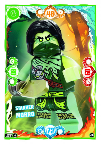 NINJAGO Trading Card Game (German) Series 10 - # 123 Starker Morro