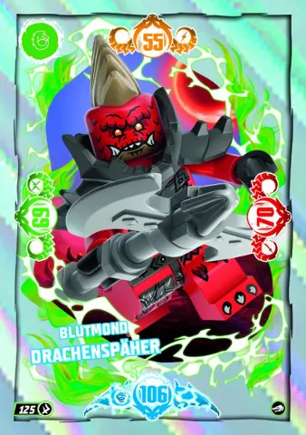NINJAGO Trading Card Game (German) Series 10 - # 125 Blutmond Drachenspäher