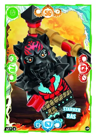 NINJAGO Trading Card Game (German) Series 10 - # 127 Starker Ras