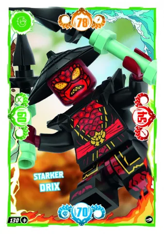NINJAGO Trading Card Game (German) Series 10 - # 130 Starker Drix