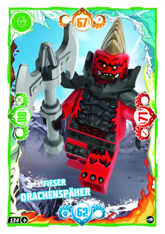 NINJAGO Trading Card Game (German) Series 10 - # 134 Fieser Drachenspäher