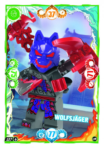 NINJAGO Trading Card Game (German) Series 10 - # 137 Wolfsjäger