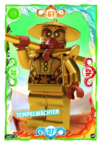 NINJAGO Trading Card Game (German) Series 10 - # 143 Tempelwächter