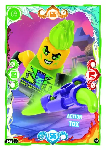 NINJAGO Trading Card Game (German) Series 10 - # 146 Action Tox