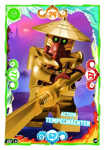 NINJAGO Trading Card Game (German) Series 10 - # 152 Action Tempelwächter