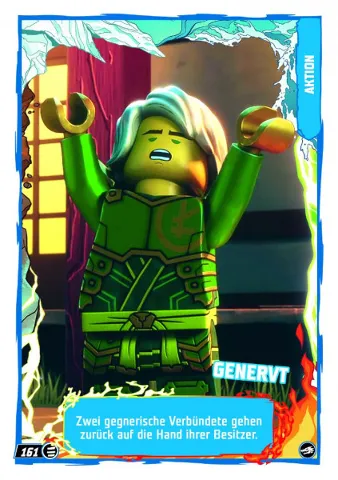 NINJAGO Trading Card Game (German) Series 10 - # 161 Genervt
