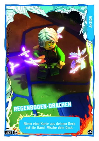 NINJAGO Trading Card Game (German) Series 10 - # 162 Regenbogen-drachen