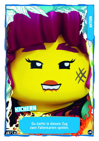 NINJAGO Trading Card Game (German) Series 10 - # 167 Kichern