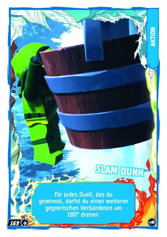 NINJAGO Trading Card Game (German) Series 10 - # 169 Slam Dunk