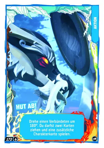 NINJAGO Trading Card Game (German) Series 10 - # 173 Hut Ab!