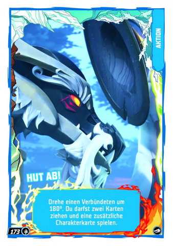NINJAGO Trading Card Game (German) Series 10 - # 173 Hut Ab!