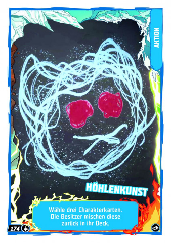 NINJAGO Trading Card Game (German) Series 10 - # 174 Höhlenkunst