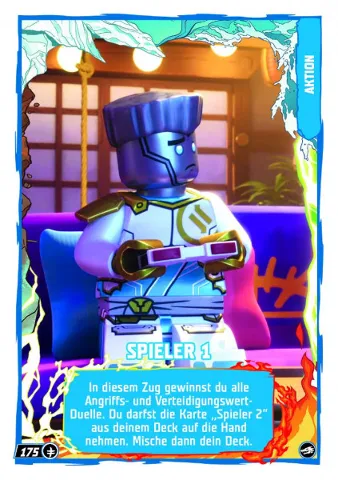 NINJAGO Trading Card Game (German) Series 10 - # 175 Spieler 1