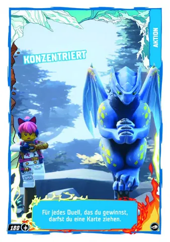 NINJAGO Trading Card Game (German) Series 10 - # 180 Konzentriert
